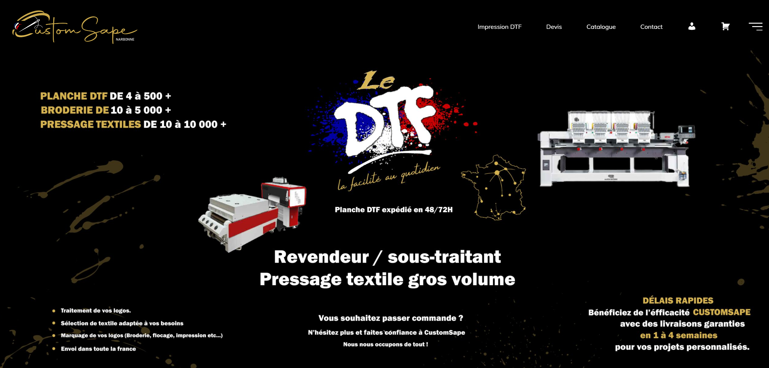 CustomSape (Flocage Textile)