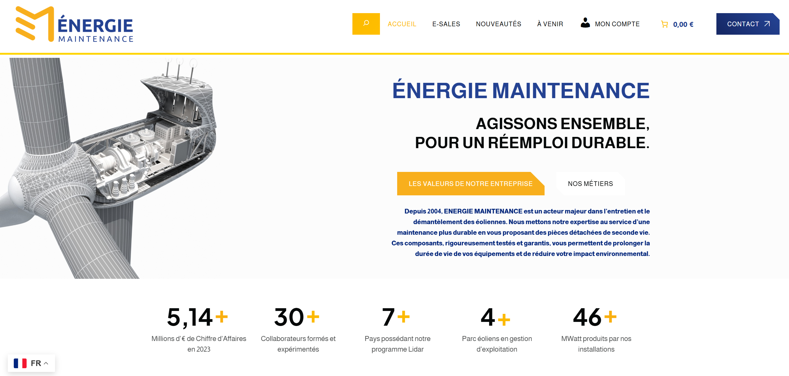 Énergie Maintenance (Démantèlement Éolien)